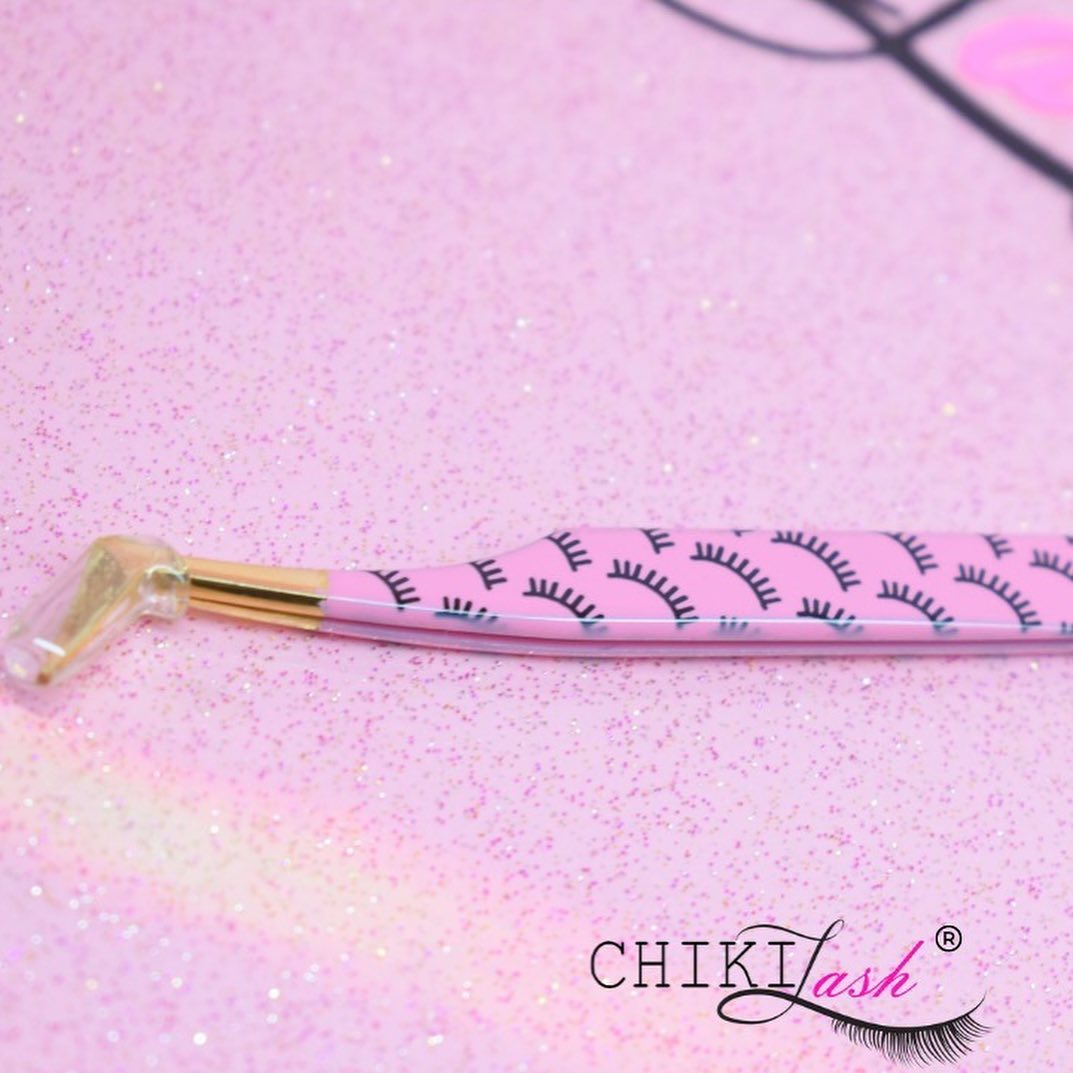 PINZA PARA VOLUMEN EN L CHIKIPINK