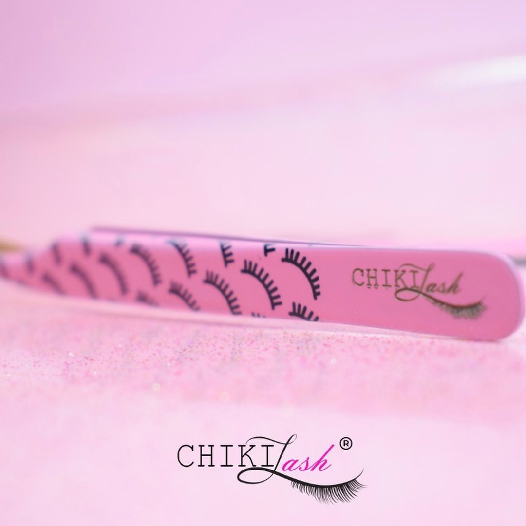 PINZA PARA VOLUMEN EN L CHIKIPINK