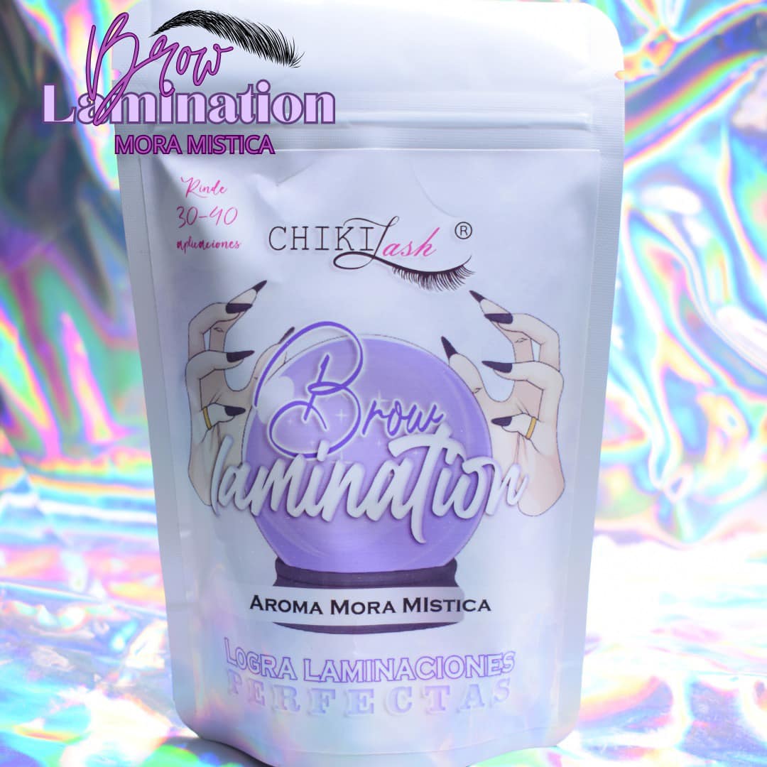 BROW LAMINATION MORA MISTICA BY CHIKI LASH