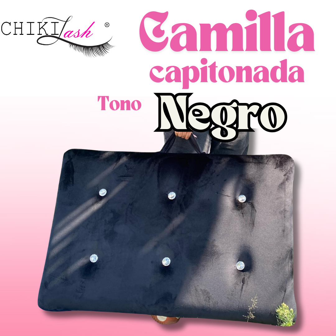 CAMILLA CAPITONADA TONO NEGRO