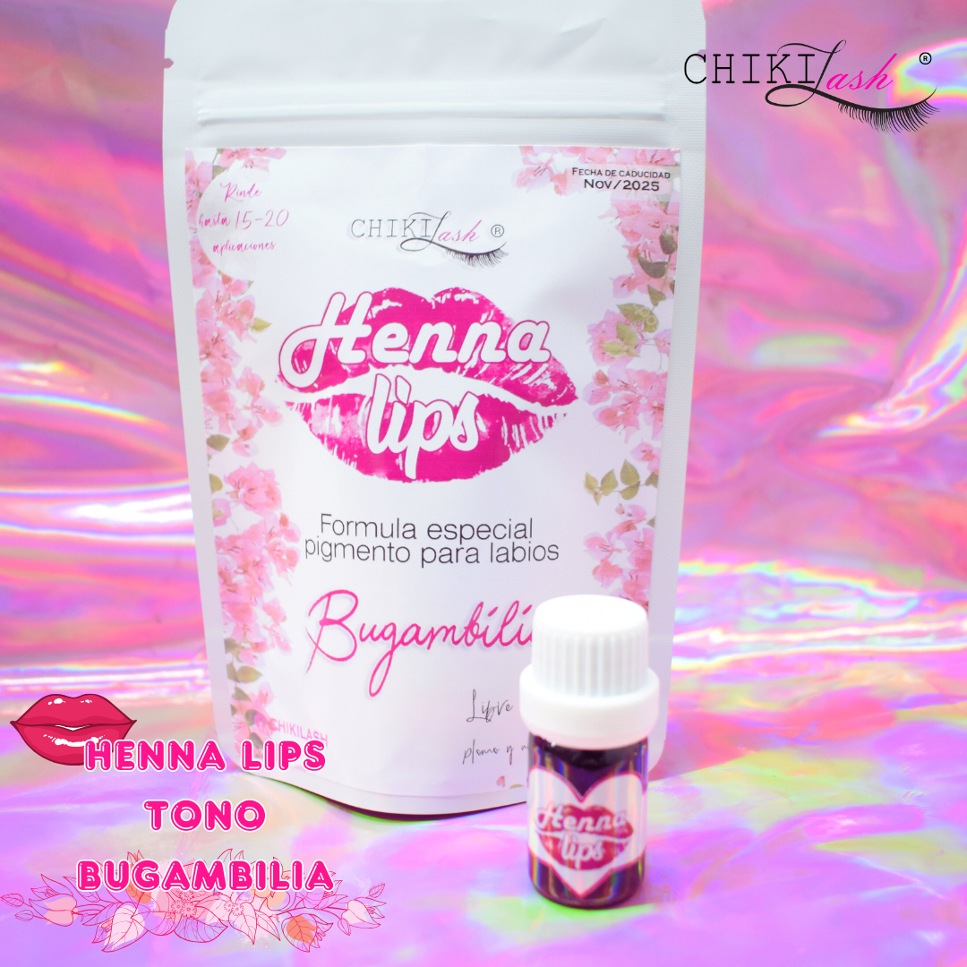 HENNA LIPS BUGAMBILIA BY CHIKI LASH