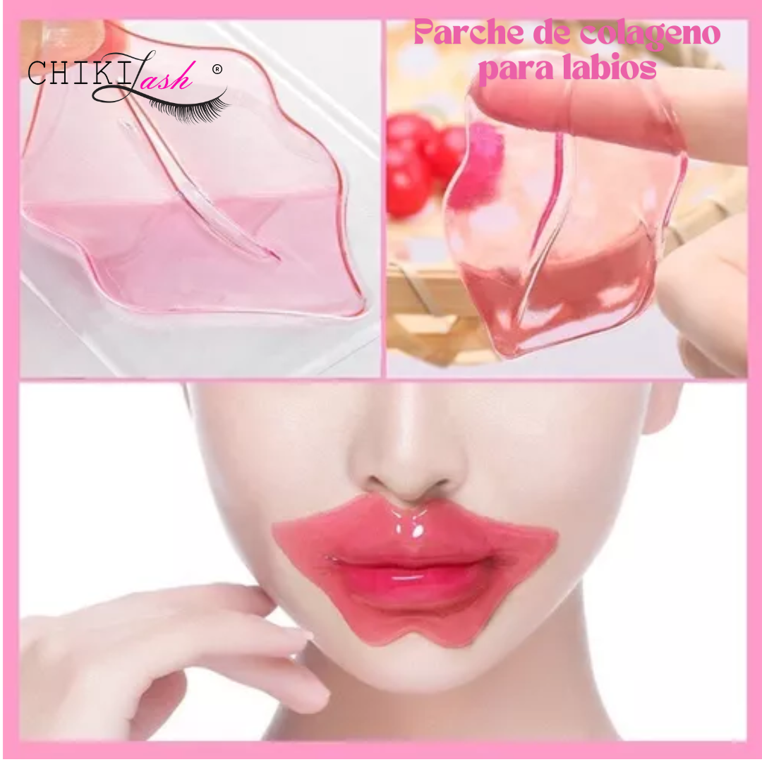 PARCHE DE COLAGENO PARA LABIOS