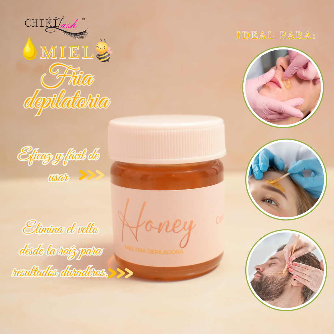 Kit de Cera Fría para Depilación Facial